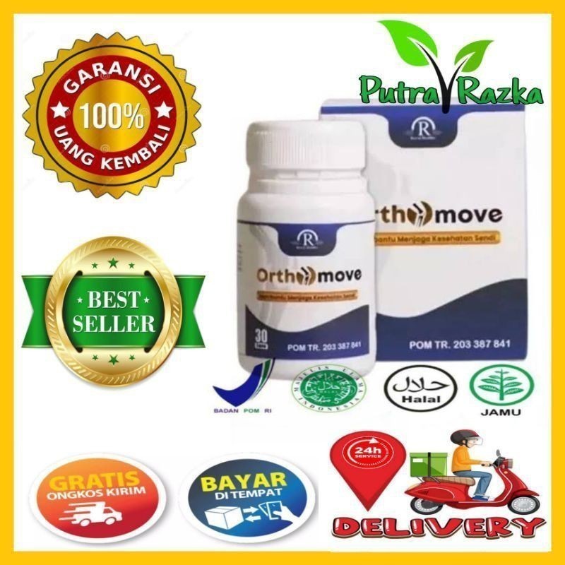 

Orthomove HERBAL ISI 30 Kapsul Obat Herbal Original Asli Obat Tulang Obat Sendi Obat Nyeri Sendi Bukan Megamove
