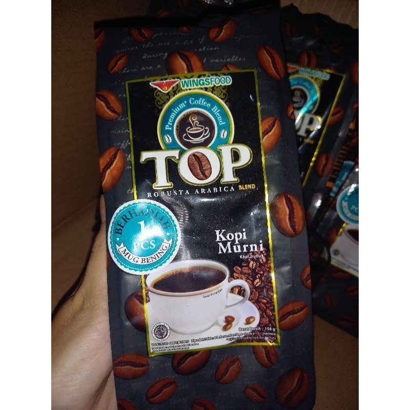 

TOP ROBUSTA ARABICA BLAND KOPI MURNI 158G - ABH