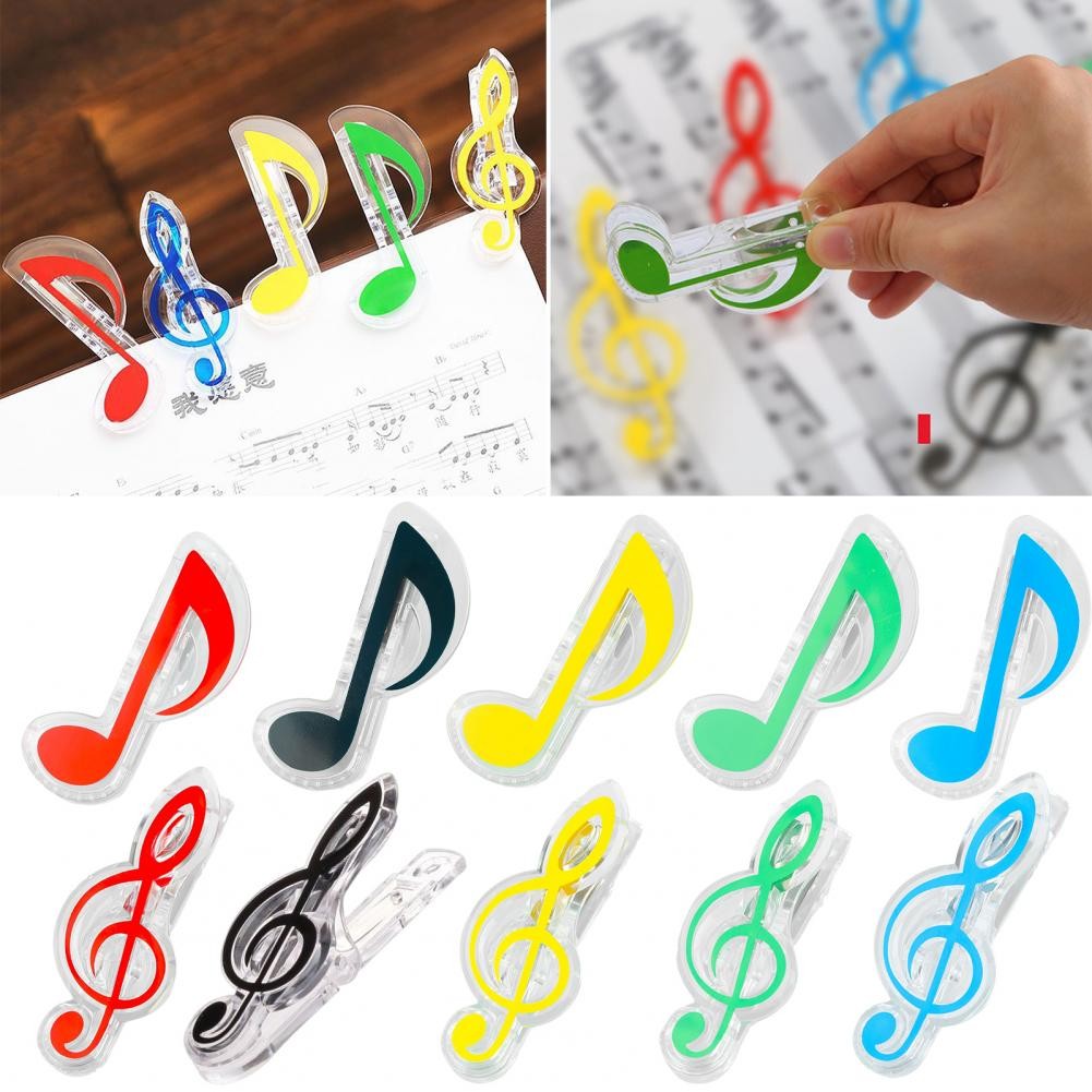 

Note Clip Musical Scale Shape Hollow Out Portable Memo Paper Clip Index Bookmark Book Office School Stationery Supplies Clip