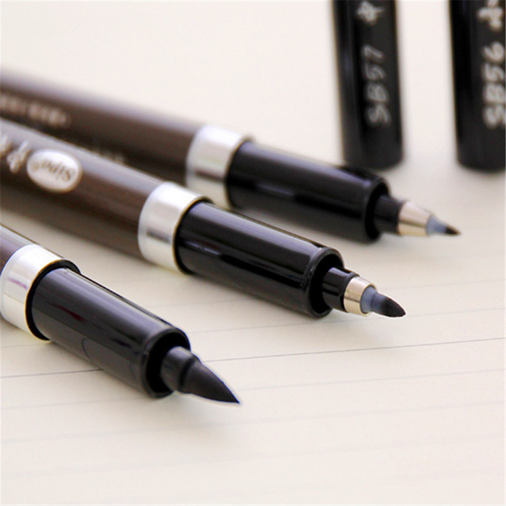 

Chinese Calligraphy Brush Pen Black Ink Art Markers Office Student School Painting Line Drawing sketch Art Supplies