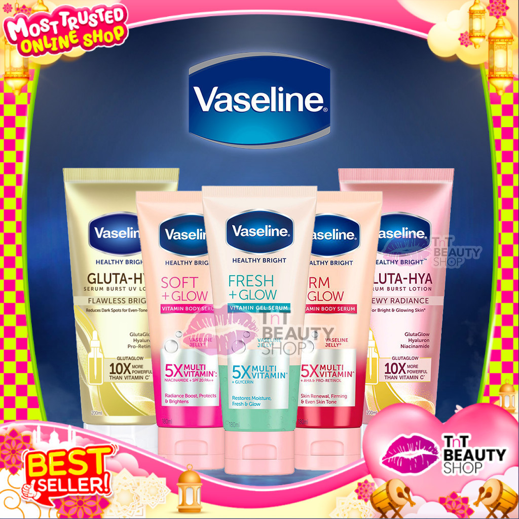 VASELINE Healthy Bright Vitamin Gel Serum | Vaseline Body Serum | TnT Beauty Shop