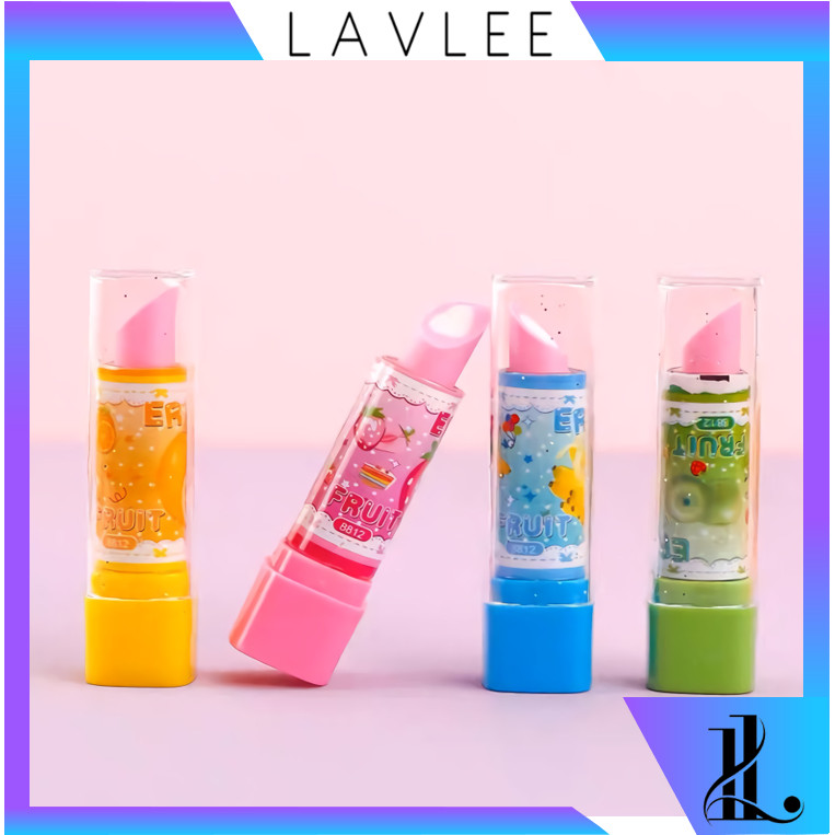 

Lavlee - S5671 Penghapus Bentuk Lipstik Beauty / Penghapus Pensil Bentuk Lipstik Warna Warni / Penghapus Pensil model Lipstik