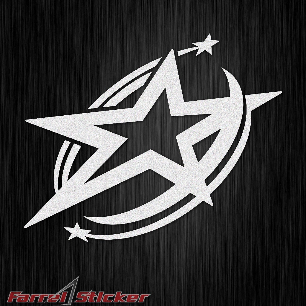 

Stiker Bintang Swoosh Sticker Bintang 8 cm X 6,5 cm