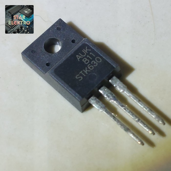 DnG27 STK630 To-220f STK 630 AUK Kodenshi STK630F 630F Mosfet 200V 6.5A 37W N-Channel Transistor FET