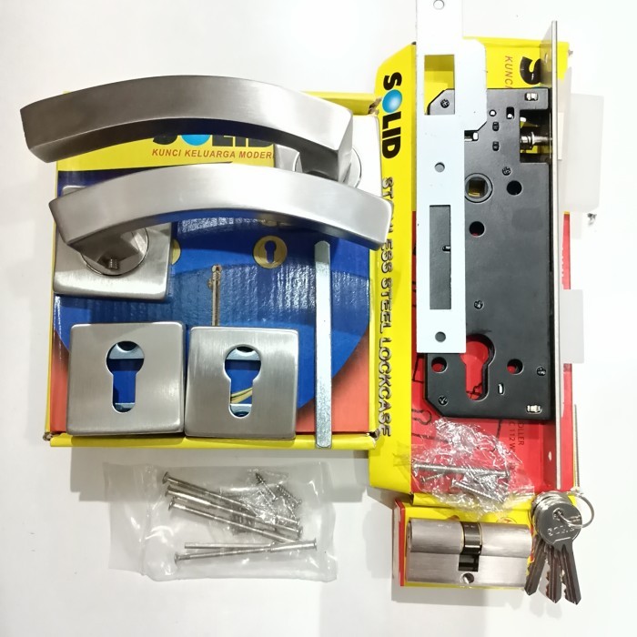 AM99 handle kunci pisah kotak-kunci pintu besar solid hre 61.48 stainless