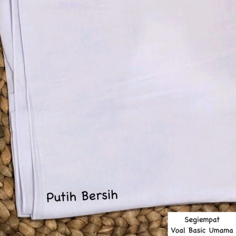 Umama Basic Voal / Hijab Segi Empat Basic Voal Umama Seragam Sekolah / yasbi hijab