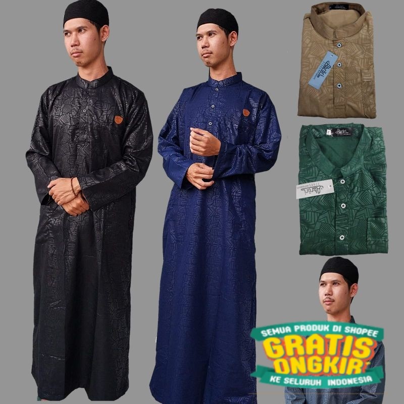 JUBAH EMBOS PREMIUM GAMIS DEWASA JUBAH PRIA EMBOS/ Mewah