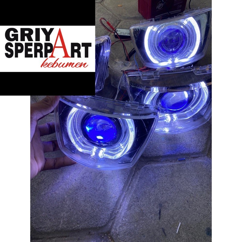 REFLEKTOR LAMPU DEPAN FIZR VEGA BILLED LED
