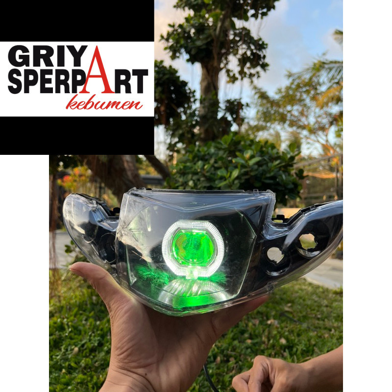Reflektor Lampu depan vega r new biled led