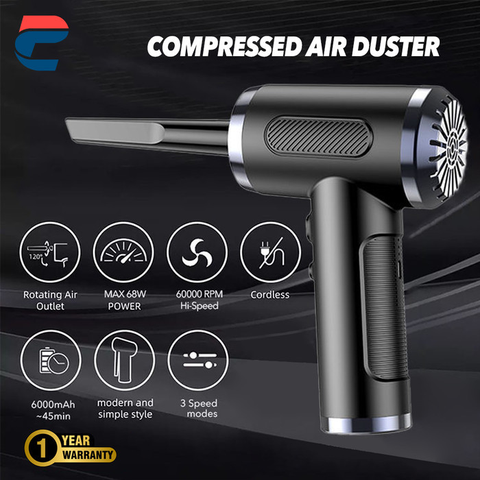 Wireless Air Duster Blower Pembersih Komputer PC Laptop Kamera