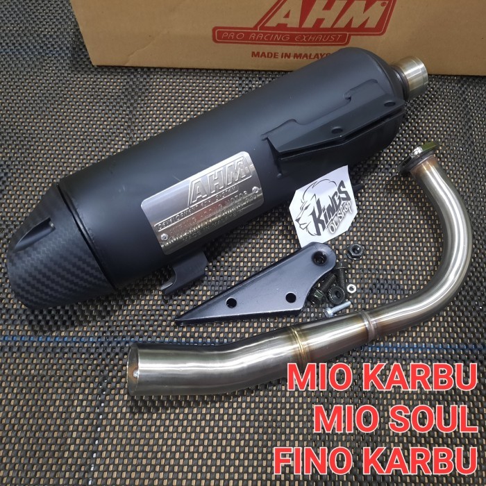 knalpot ahm mio sporty mio soul mio smile fino karbu AHM MALAYSIA