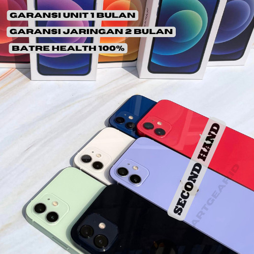 hp iphone 12 mini 64gb 128gb 256gb second original 100% mulus