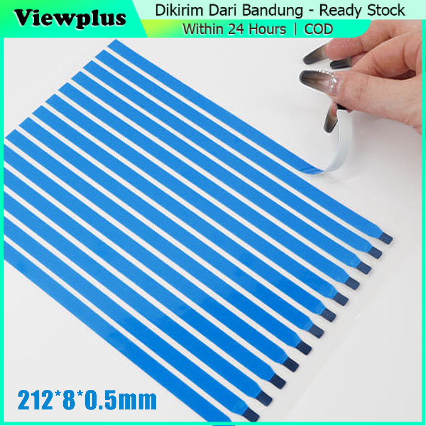 10Pcs Double Tape LCD Laptop Tanpa Bracket tidak mudah putus / Lakban Double Tape LCD LED Laptop Kom