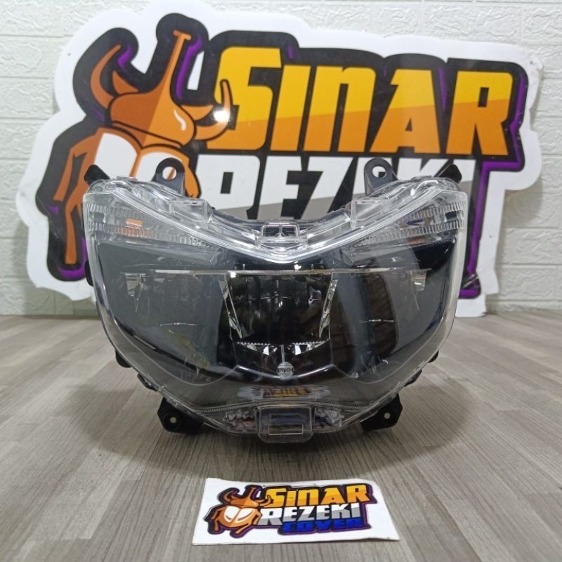 Win - Lampu Depan Nmax Old + Led 2016 2017 2018 2019 Reflektor Headlamp