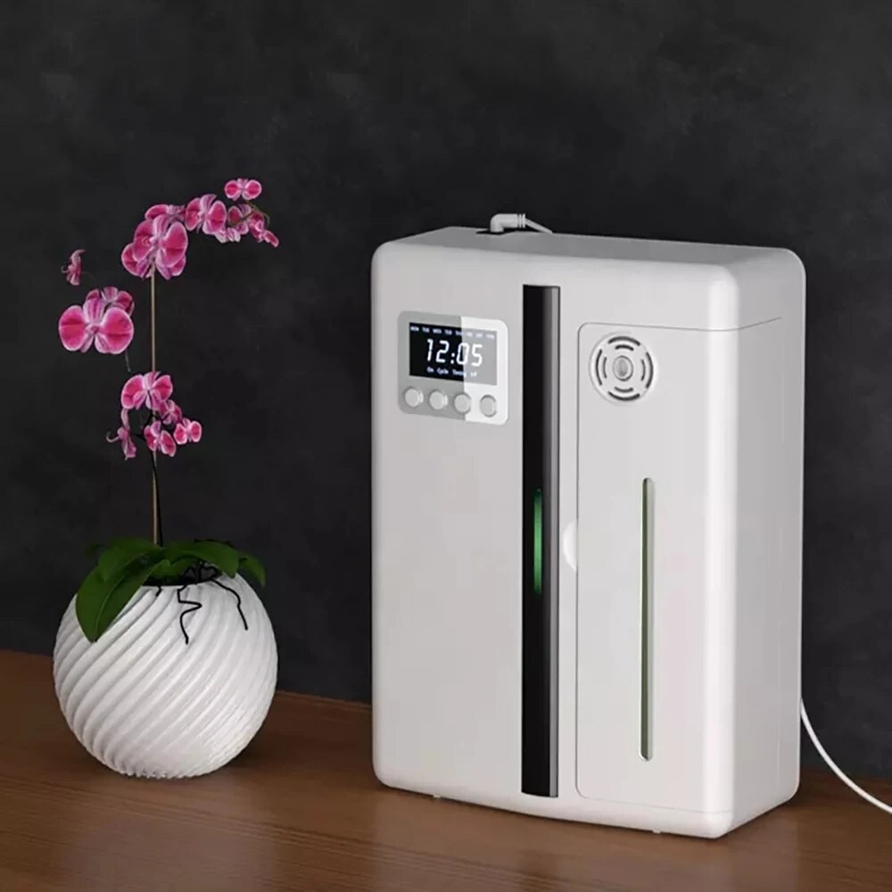 160ml Waterless Scent Diffuser Bluetooth Wall-Mounted Fragrance Machine Smart Scent Diffuser for Hom