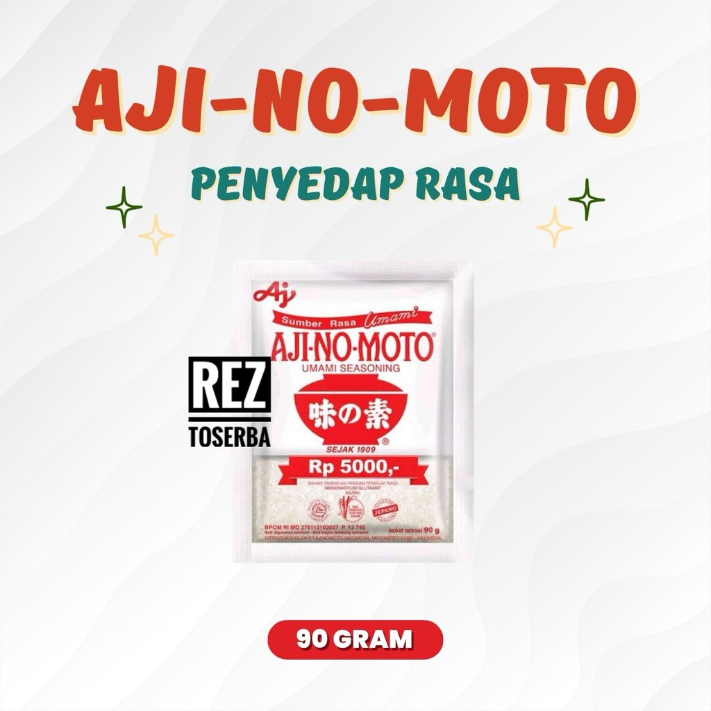 

AJINOMOTO SASA MICIN BUMBU PENYEDAP MASAKAN 90 gram