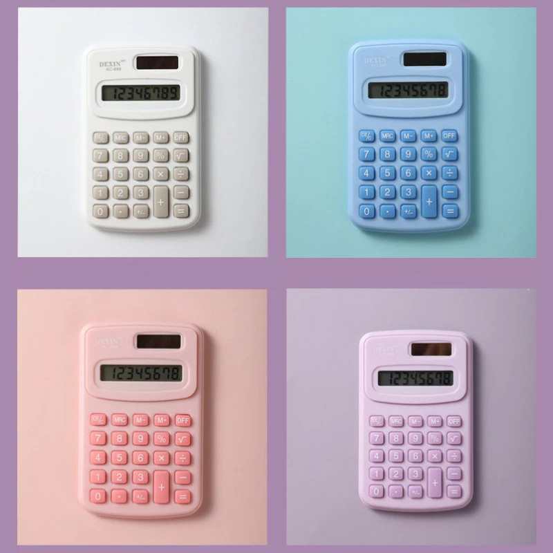 

GRATIS ONGKIR - Kalkulator DEXIN Mini Portable / Pocket Calculator 8 Digit