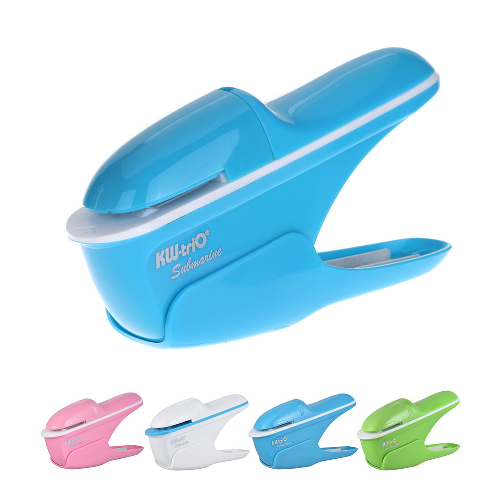 

MIRUI Hand-Held Mini Safe Stapler Free Stapleless Without Staples Stapler 7 Sheets Capacity Paper Stapler Office Supplies