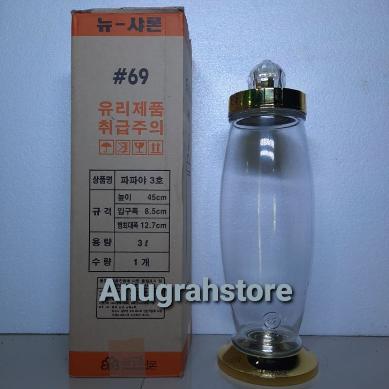 BOTOL GINSENG KOREA IMPORT - Anugrah Megah