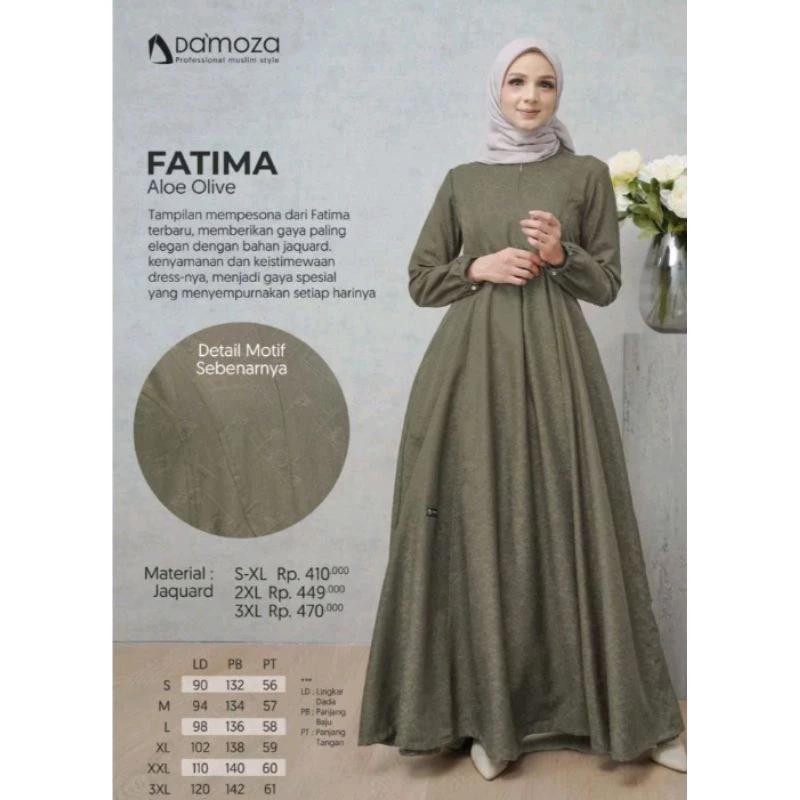 DAMOZA Gamis Dewasa FATIMA By MUTIF