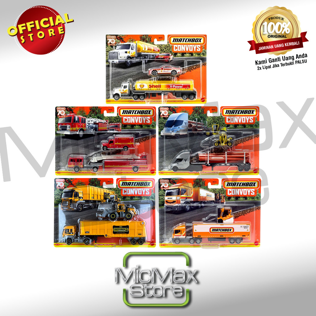 Matchbox Convoy 70 Years Vehicle Assortment GBK70