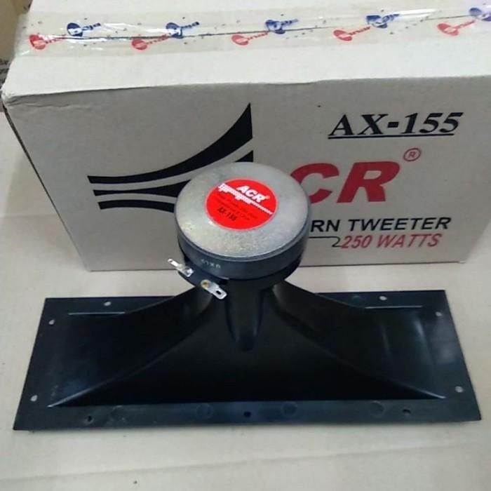 DISTRIBUTOR Tweeter Tweter Acr Ax-155 Corong Horn & Driver Acr 250 Watt 25W Original