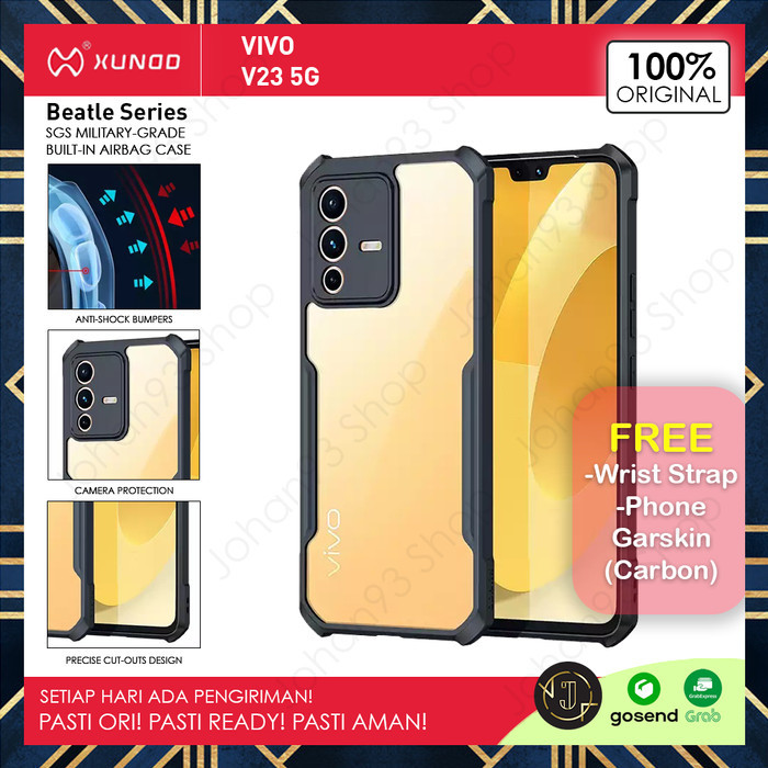Case VIVO V23 5G XUNDD Beatle Bumper Anti-Crack Casing - V23 5G