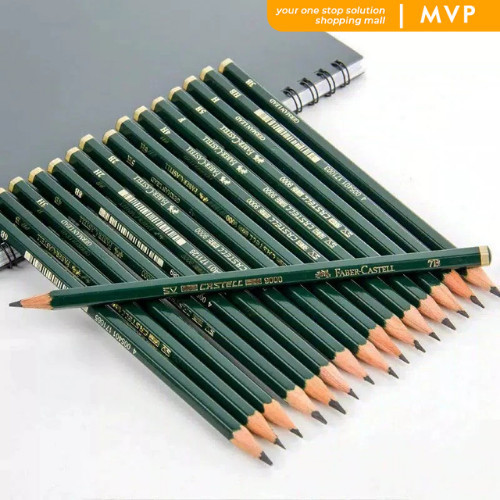 

MVP Pensil Faber Castell 2B Pensil Ujian Sketsa Pensil Kayu Ujian 1 Pcs