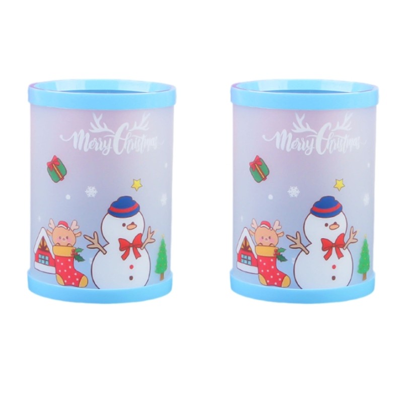 

Christmas Pen Cup Pencil Holder Decorative Pen Holder Office Desk Decoration