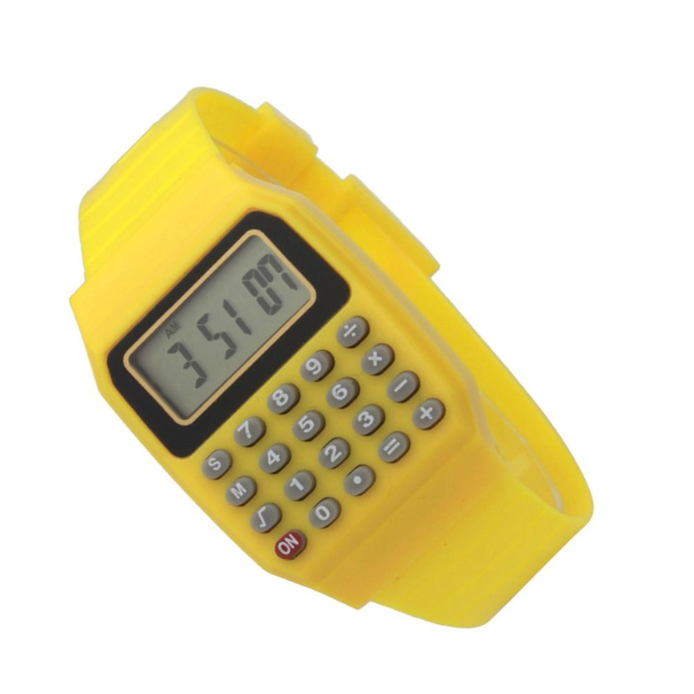 

Small Calculator Birthday Gifts Wrist Watch Calculation for Kids Toddler Digital with