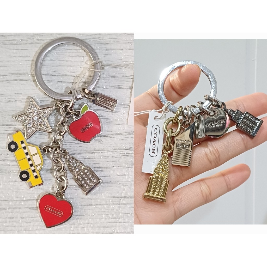 READY GANTUNGAN KUNCI IMPORT COACH//GANTUNGAN BAG TAS/GANCI KEYCHAIN IMPORT
