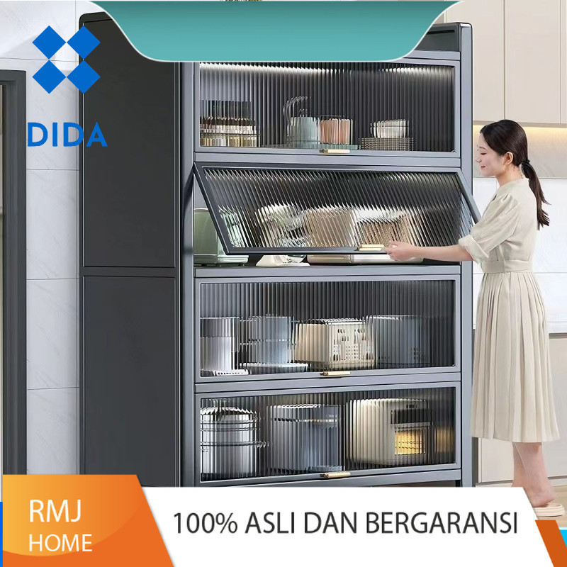 RM Lemari Dapur Minimalis Lemari Rak Piring Ra