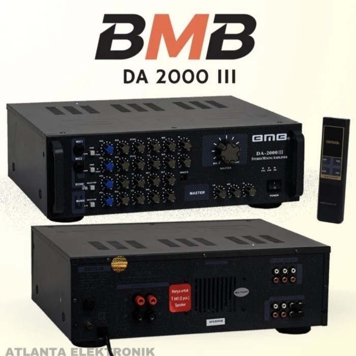 Amplifier BMB DA 2000 lll/ DA 2000 lll/ DA2000lll Ampli BMB Original