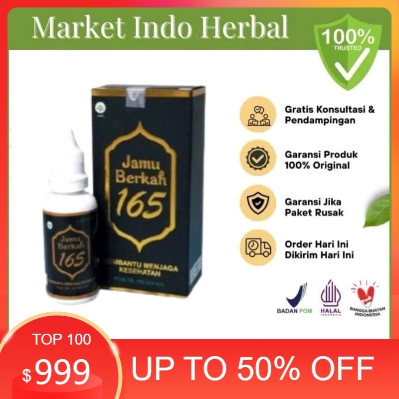 Jamu Berkah 165 Jamu Tetes Original Untuk Kesehatan Badan Asli original garansi uang kembali