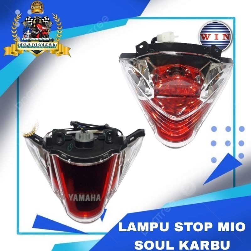 LAMPU STOP MIO SOUL KARBU MIO SOUL LAMA