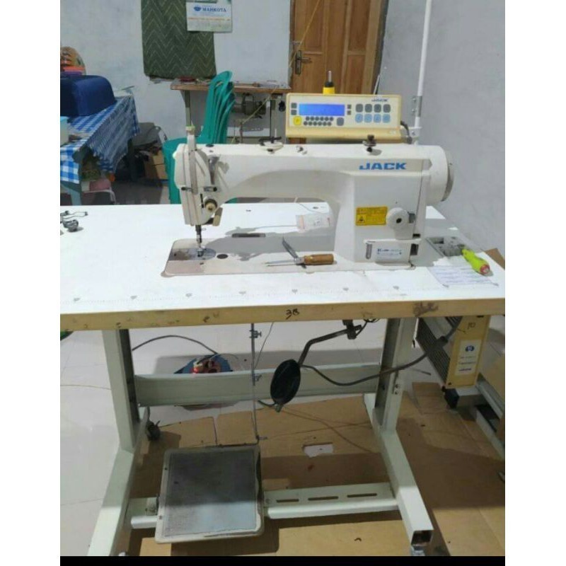 mesin jahit jack direck otomatis secound