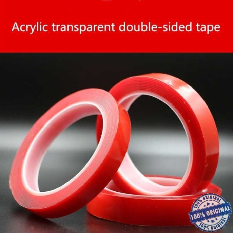 

( Store8 BISA COD ) SZBFT Perekat Double Tape Acrylic Adhesive Transparent Sticker - J4702