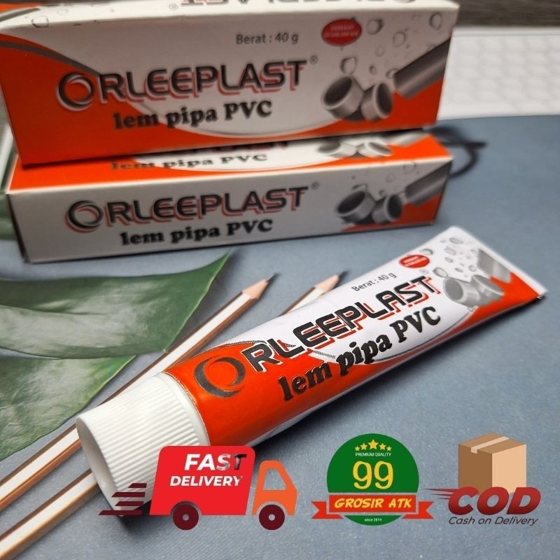 

ORLEEPLAST Lem Pipa PVC/Lem Paralon/Lem Pipa Air/Lem Pvc/Lem Pralon/Peralon