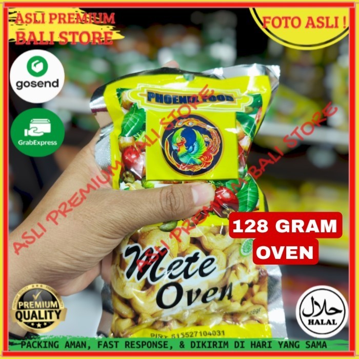 

OLEH OLEH MAKANAN CEMILAN CAMILAN SNACK KULINER KHAS ASLI ORI ORIGINAL LOMBOK KACANG METE MEDE OVEN 128 GRAM GR