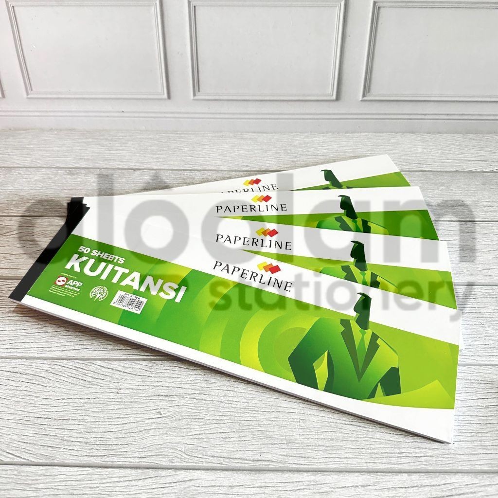 

SATUAN ( 1 PCS 32cm x 10cm ) Kwitansi Kuitansi Besar Paperline PPL KT 50 B