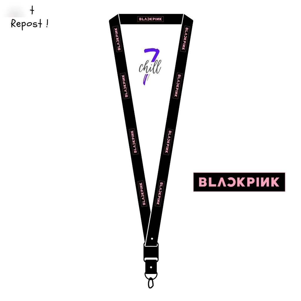 

Lanyard BlackPink ID Card Custom Kpop Tali Gantungan Pods Name Tag Kartu Nama