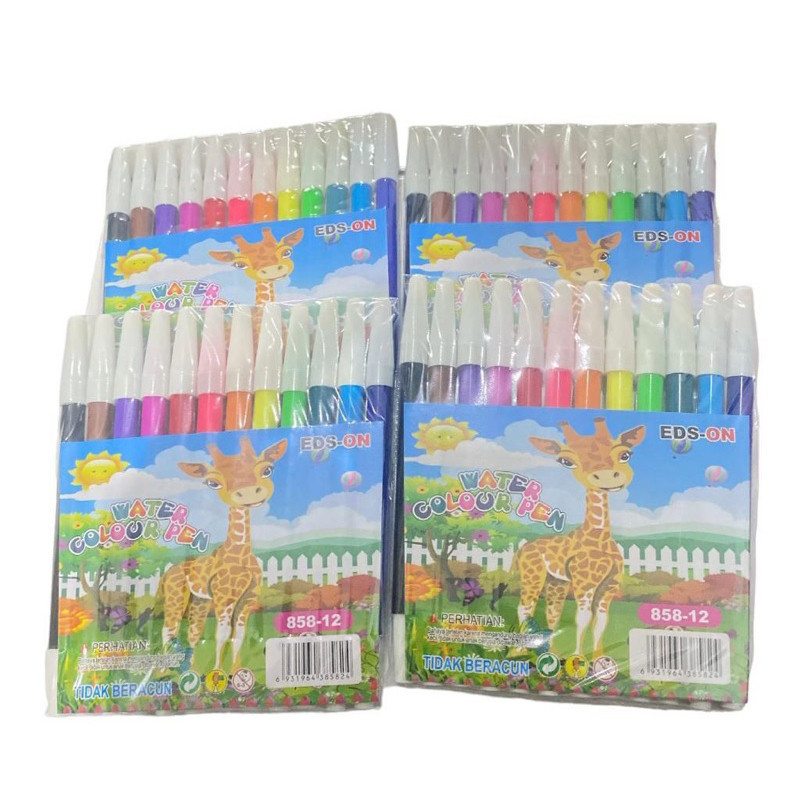 

Spidol 12 Warna /Mewarnai 838 / 858