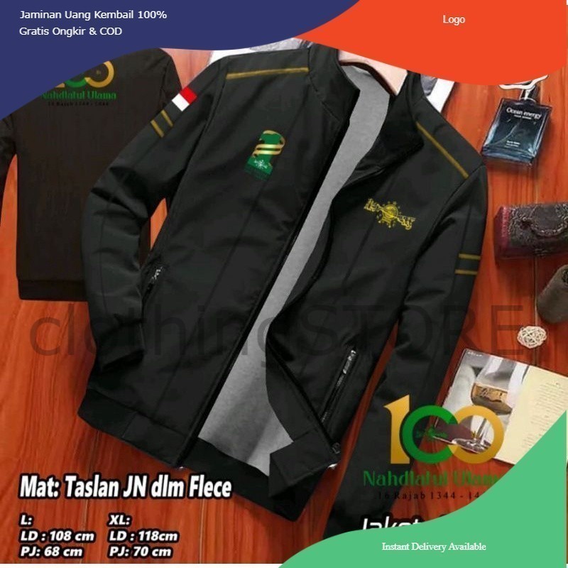 JAKET NU / JAKET 1 ABAD NU / RUBBY NU / WINTER RUBBY NU / JAKET NAHDLATUL ULAMA / JAKET MURAH / JAKE