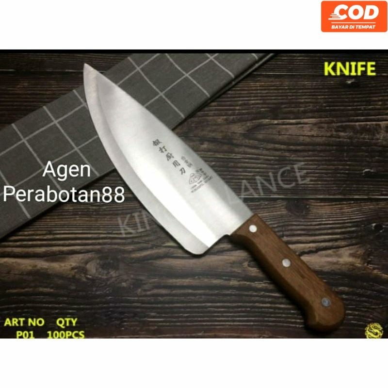 Pisau Daging Tebal/Pisau Dapur Stainless