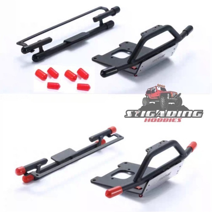 PART REMOTE CONTROL WPL D12 FRONT REAR BUMPER FULL METAL