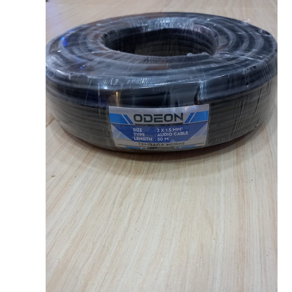 KABEL SPEAKER ISI 2 ODEON 2 x 1.5 Kabel speaker ODEON 2 x 1.5 meteran