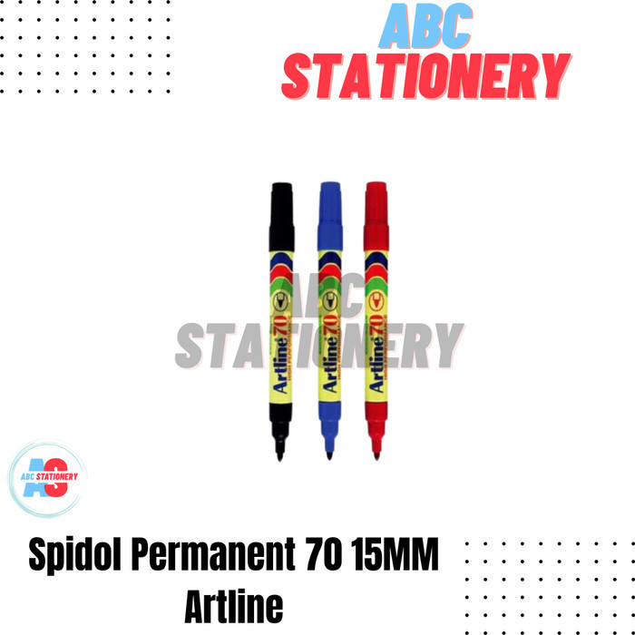 

spidol permanent artline 70 1.5 mm (eceran / satuan)