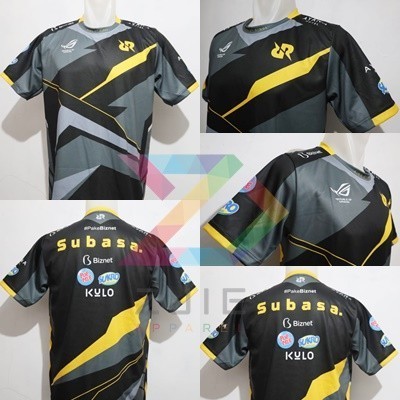 Terlaris ✨ -Jersey Kaos Baju Gaming RRQ AXXEL RRQ 2021 FREE NICKNAME & STICKER - XS