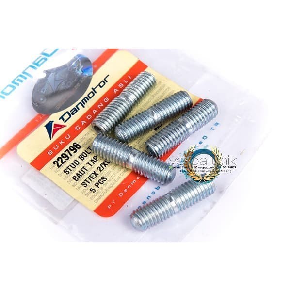 Baut Tanam Tromol Vespa Danmotor -SBS45