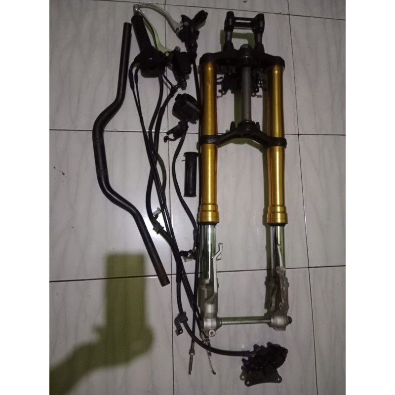 USD Shock Shok Depan Plus Segitiga Honda New cb150r v4 original